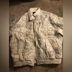 Rare Vintage Scarface Tony Montana Leather Jacket Sz. 5X